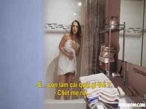 Mengintip pemandian ibu tiri dan endingnya